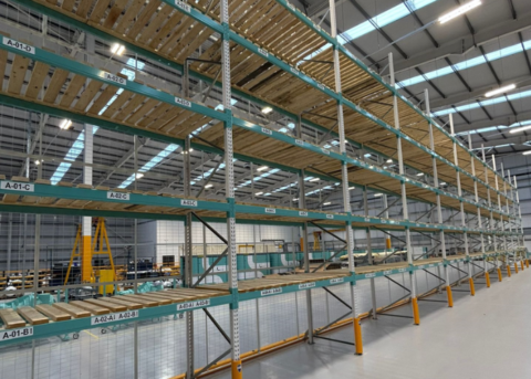 Warehouse Pallet Racking System Installation