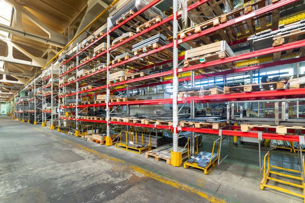 Built to Last Wide Aisle Pallet Racking
