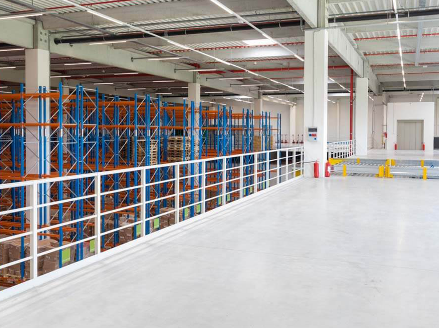 Warehouse Worker Holding Barcode Reader