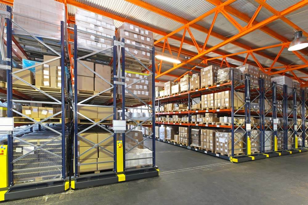 Push-Back Pallet Racking